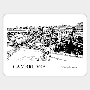 Cambridge Massachusetts Sticker